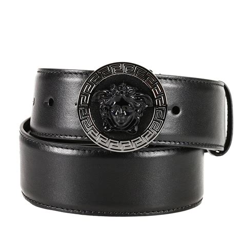 versace belt black gilt|versace men's belts on clearance.